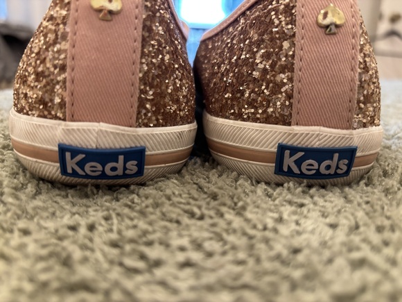 glitter Keds for kate spade new york size 10 - Picture 3 of 4